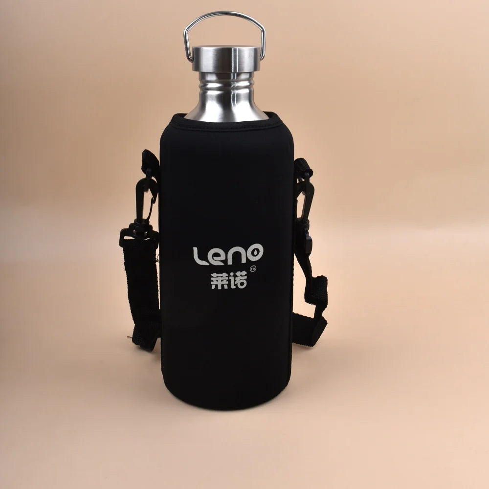 XXL Sportflasche 2L - Edelstahl
