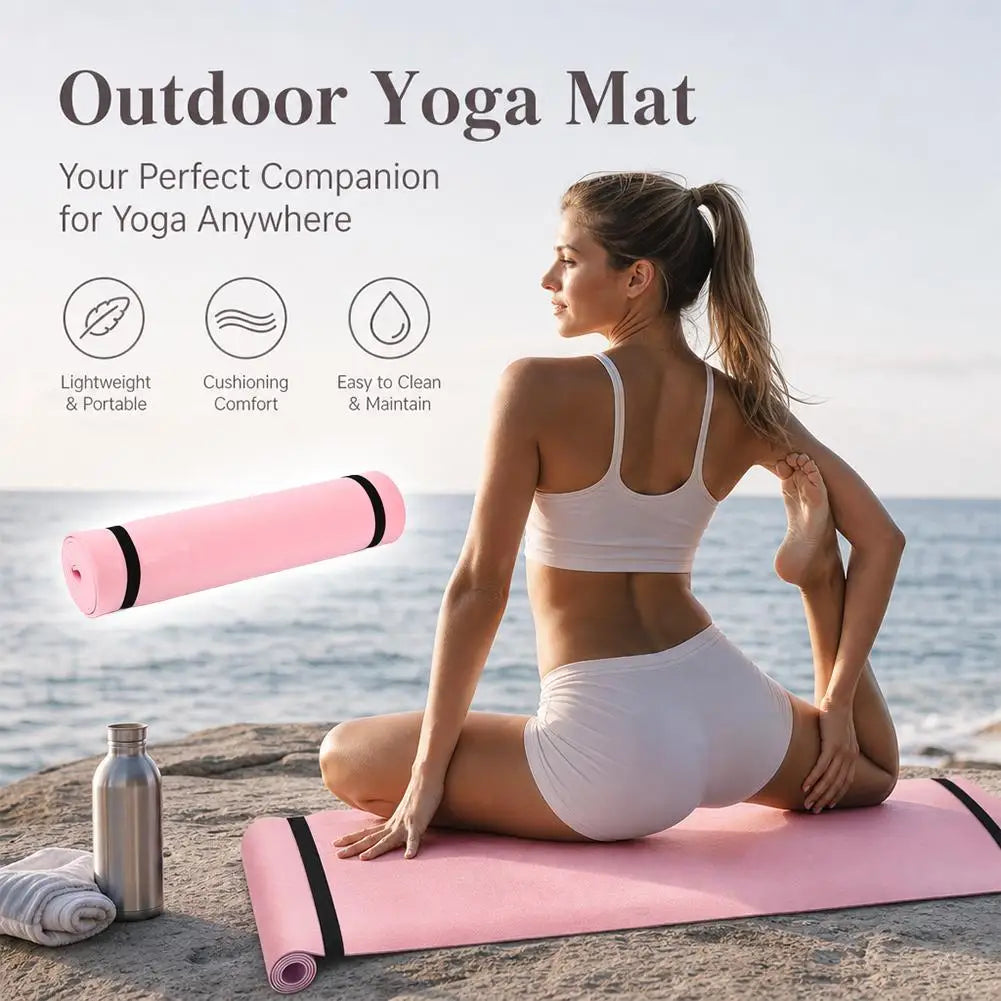 Tapis de Yoga Antidérapant en Mousse EVA