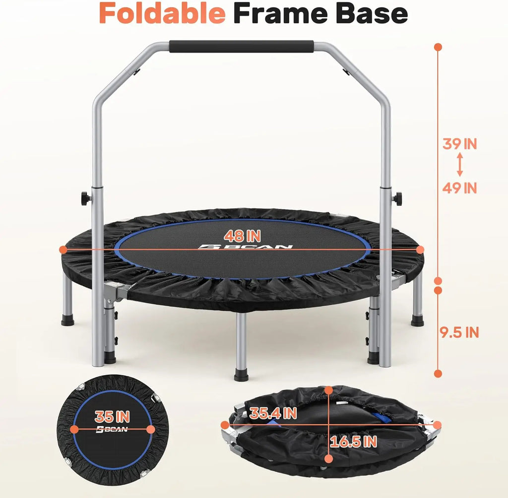 Mini Trampoline Pliable avec Poignée