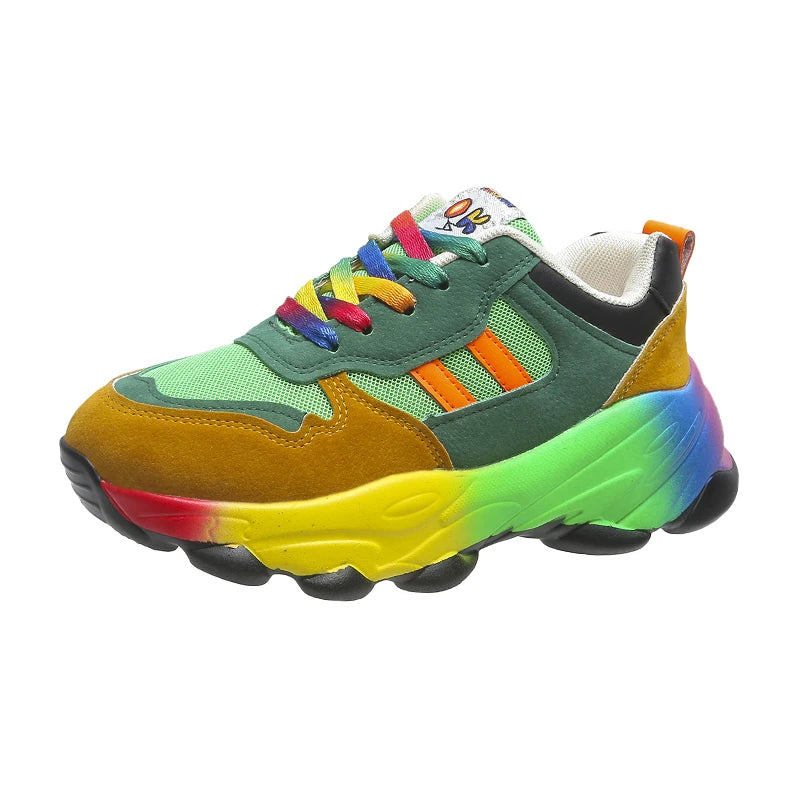 Baskets de Sport Arc-en-Ciel Femme