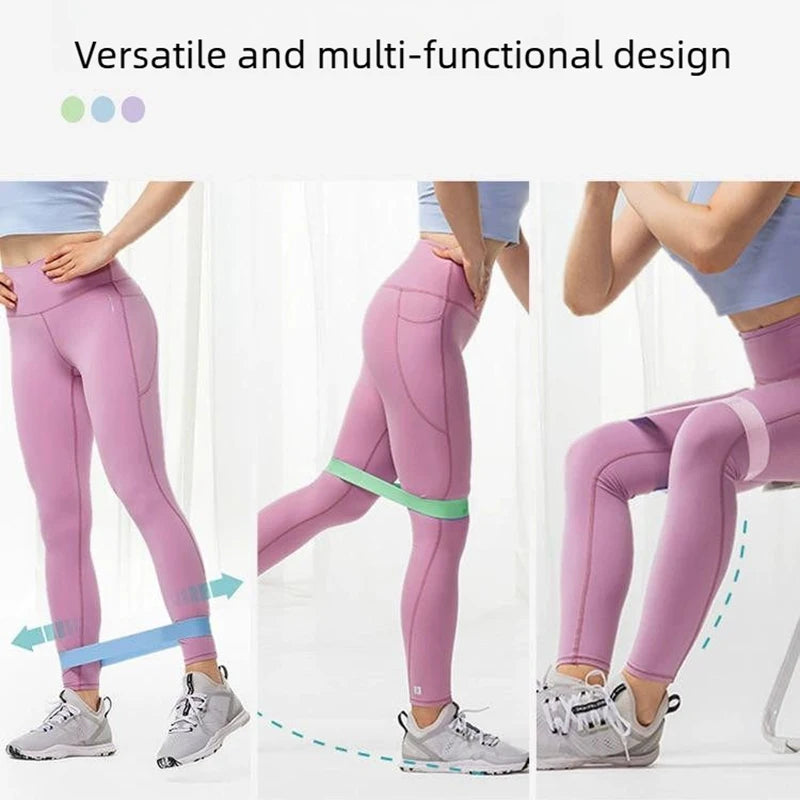 Yoga-Widerstandsbänder 15LB 25LB 35LB 50LB, Stretchbänder mit verschiedenen Widerstandsstufen