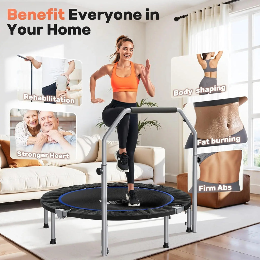 Mini Trampoline Pliable avec Poignée