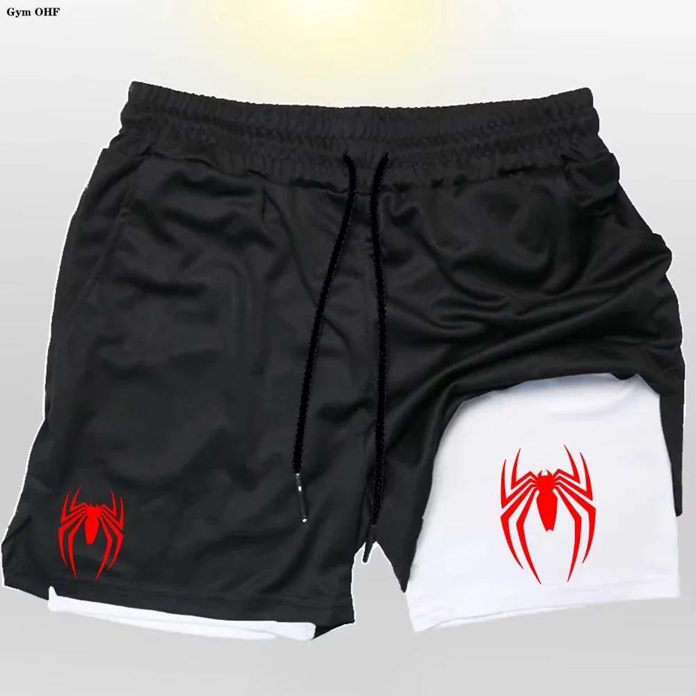 Short de Sport Homme 2 en 1